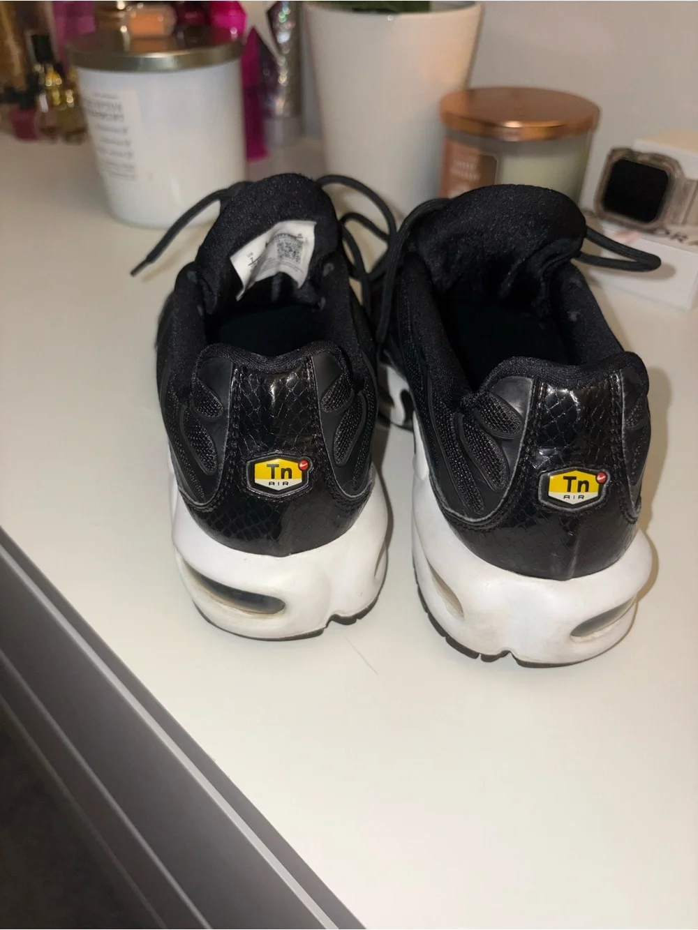 Nike Air Max Plus TN Black White Sneakers